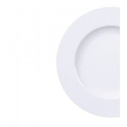 Prato 21 cm Sobremesa Avulso  Tramontina Maria Augusta em Porcelana